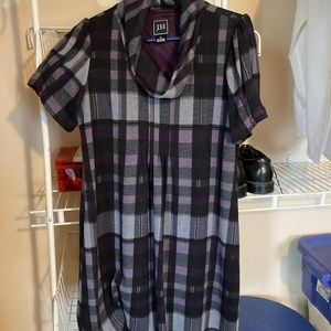 Petite casual winter work dress